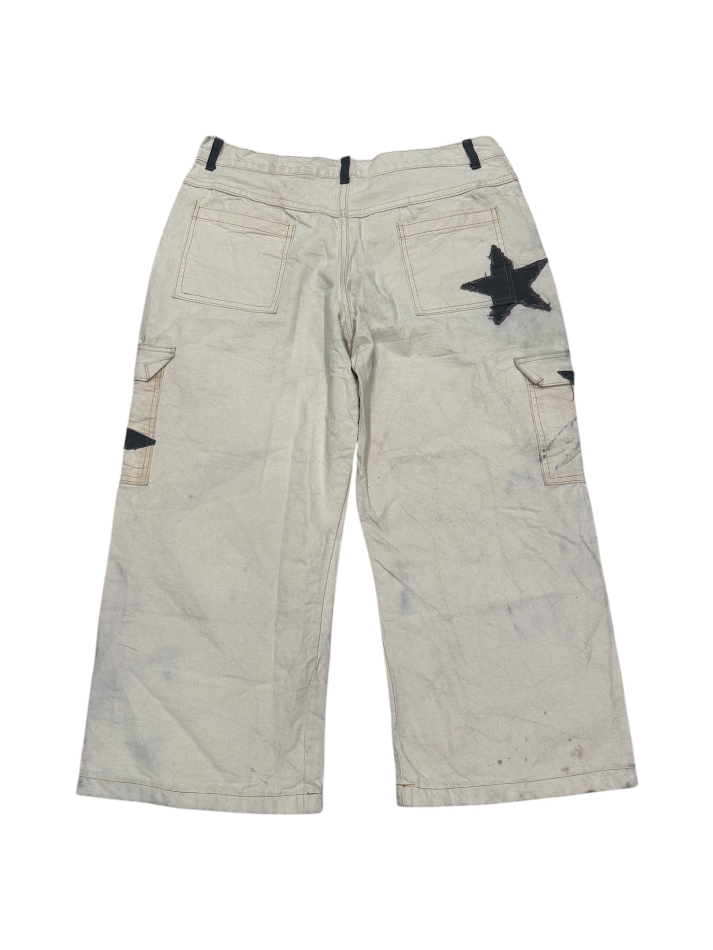 1/1 HAND SEWN WIDE LEG CARGO PANTS (2021)