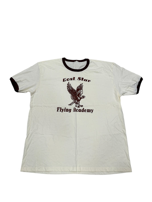 MAROON FLYING ACADEMY RINGER TEE (2021)